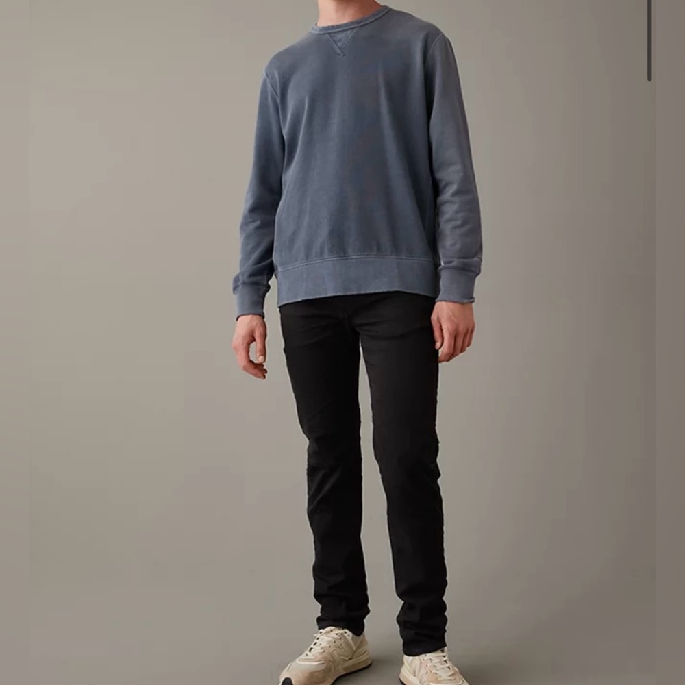 Black American eagle pants